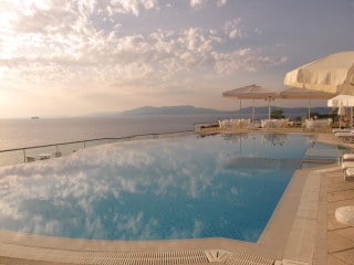 Our beautiful hotel on the Aegean during our Turkish Aromatic Odyssey