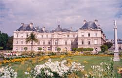 The Luxembourg palace and gardens