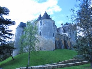 Medieval castle in the Dordogne