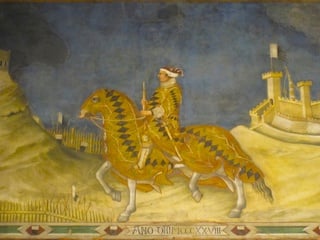 Medieval Italian art - tapestry