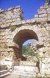 Ruins of a Roman bath house